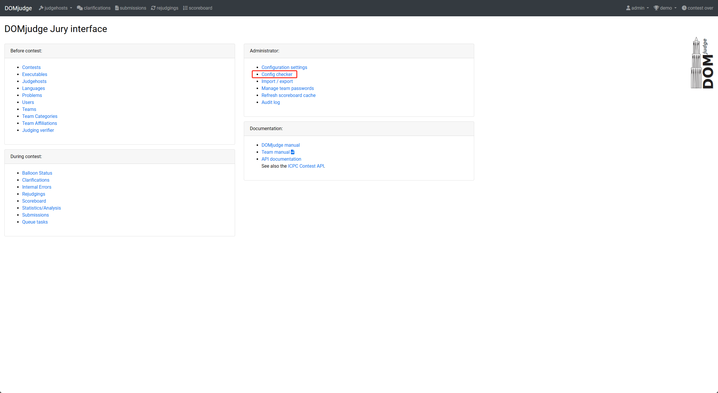 config-checker入口